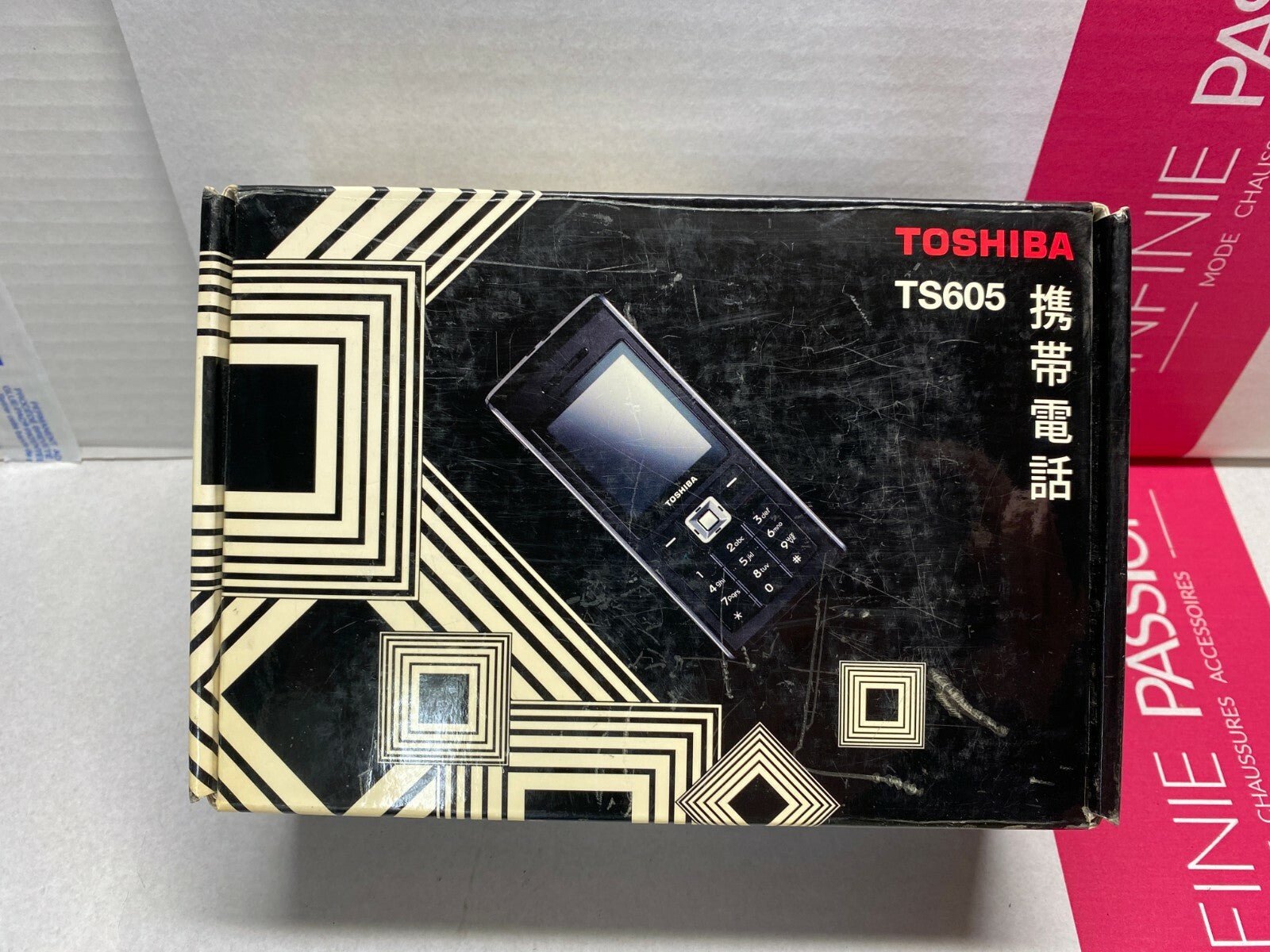 Toshiba TS608 Pink Mobile Phone Old Stock Rare collectors Mobile Phone - KLR Automation