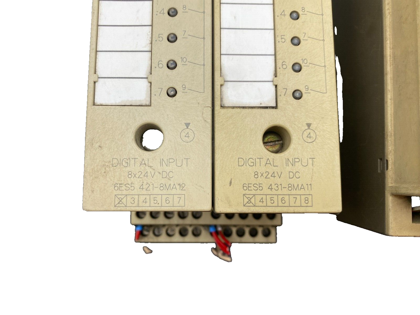 SIEMENS SIMATIC S5 6ES5095-8MA05 +6ES5421-8MA12 + 6ES5431-8MA11 + 6ES5451-8MR12
