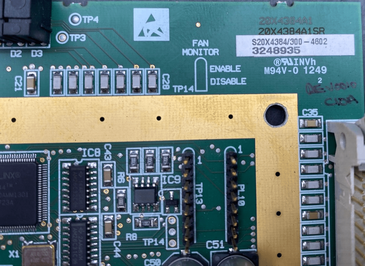 GENERAL ELECTRIC ALSTOM S20X4384/300 - 4602 PCB FOR MVD300 - 4602 DEFAUT N° 185 - KLR Automation