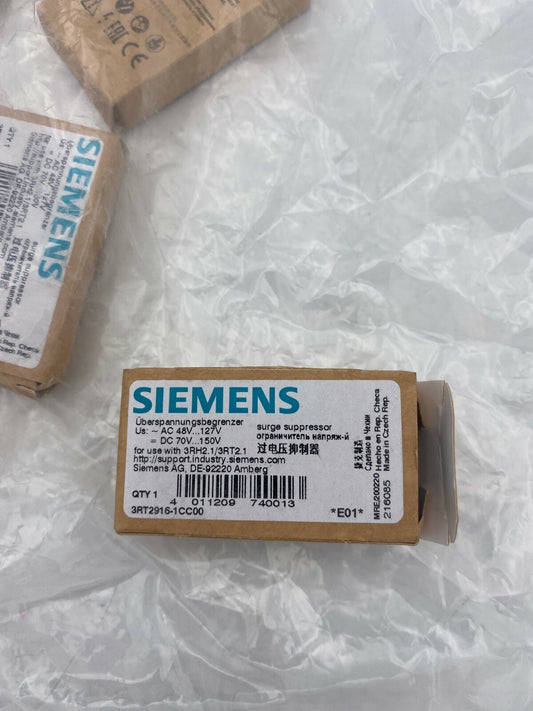 9pc x Surge Suppressor Siemens Sirius Innovation 3RT2 3RT2916-1CC00