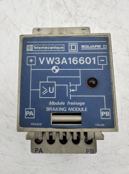 TELEMECANIQUE VW3A16601 BRAKE MODULE x4pc - KLR Automation