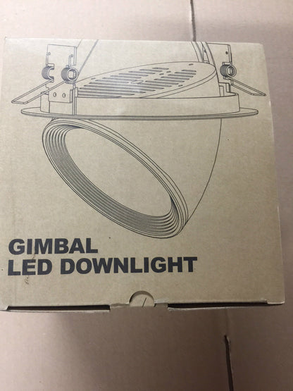 Projecteur  Spot LED a encastré GIMBAL LED DOWNLIGHT 20W 100-265V Blanc Froid