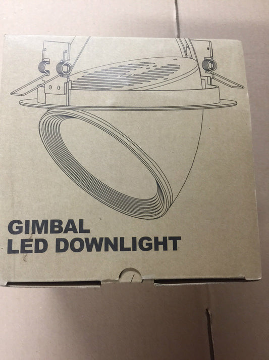 Projecteur  Spot LED a encastré GIMBAL LED DOWNLIGHT 20W 100-265V Blanc Froid