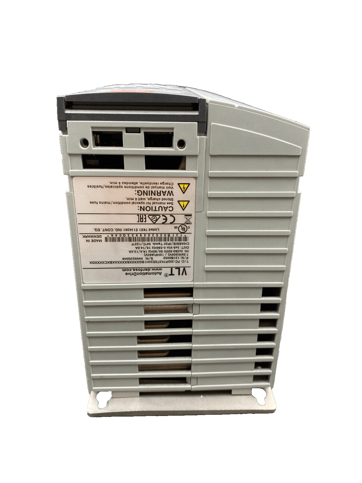 DANFOSS 131B0052 VLT AUTOMATIONDRIVE FC - 302P7K5T5E20H1BGXXXXSXXXXAXBXCXXXXDX 7.5 - KLR Automation