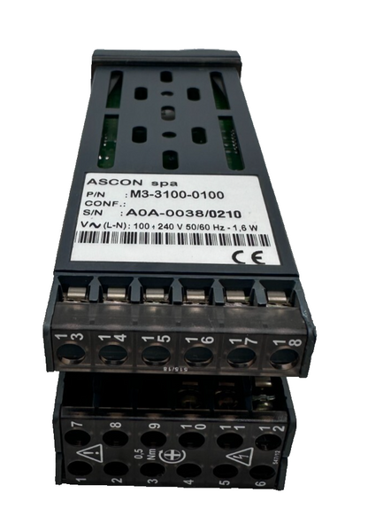 ASCON M3 M3-3100-0100 100-240 V 50/60 Hz 1.6 W TEMPERATURE CONTROLLER x1pc