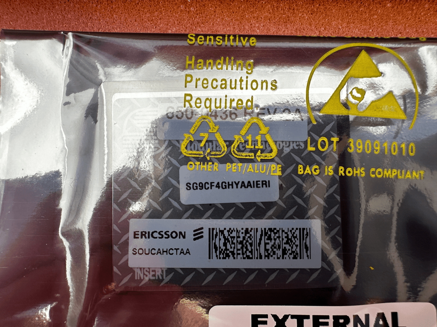 ERICSSON KDR109243/1 COMPACT FLASH 4G - KLR Automation