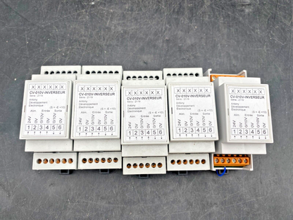LOT DE 5 CV-010V-INVERSEUR SERIE 2119