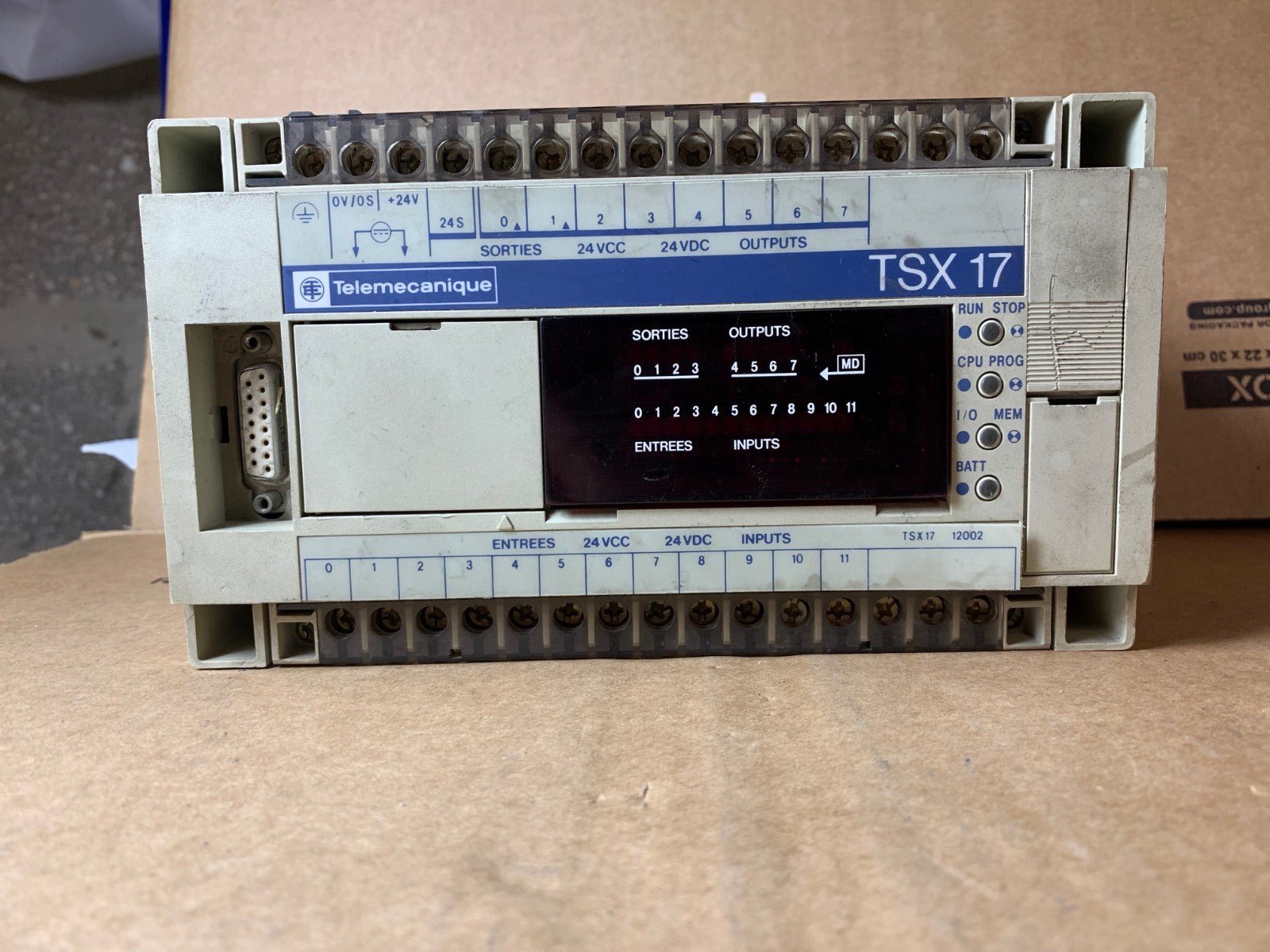 SCHNEIDER ELECTRIC TELEMECANIQUE TSX17 TSX 1712002 TSX17 - 10 - KLR Automation