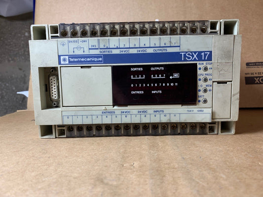 SCHNEIDER ELECTRIC TELEMECANIQUE TSX17 TSX 1712002 TSX17 - 10 - KLR Automation