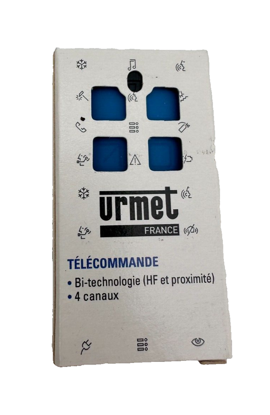 URMET MEMOBIP4B433 UF-010-155 TELECOMMANDE 4T URMET 433M/13.55M LS/LE x10pc