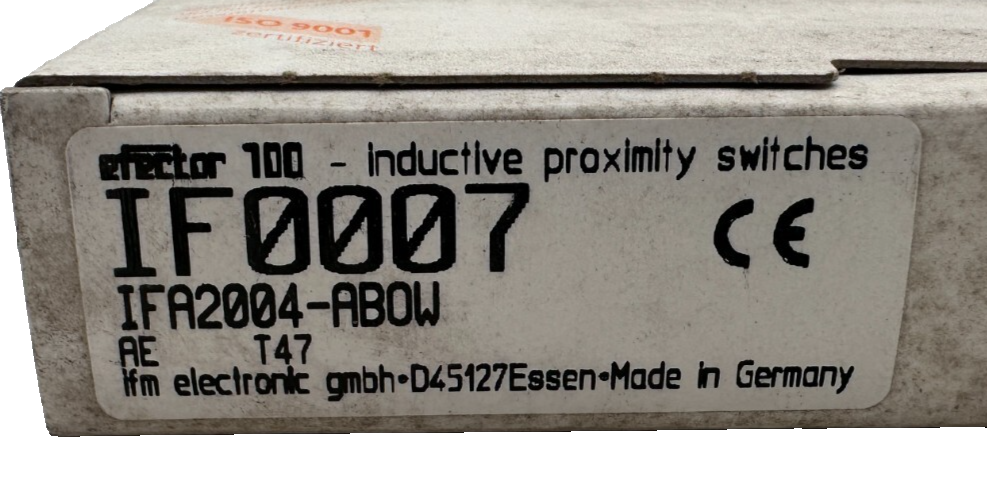 IFM ELECTRONIC IF 0007 IFA2004ABOW  x1