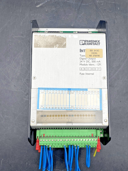 PHOENIX CONTACT INTERBUS - S IBS 24 DO I/SONL 2750196 MI : 129 - KLR Automation
