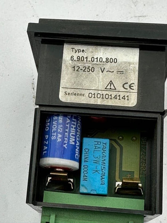 1pc x KUBLER TYPE 6.901.010.800 12 - 250V - KLR Automation