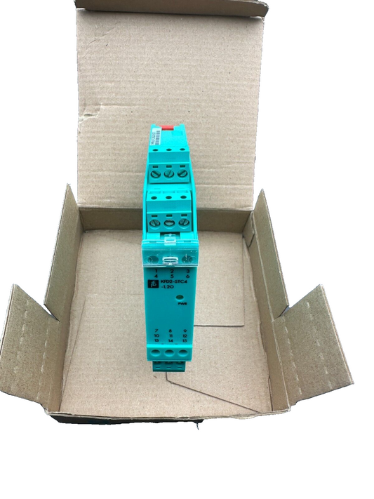 PEPPERL+FUCHS 112670 KFD2-STC4-1.20 K-SYSTEM SMART TRANSMITTER ISOLATOR