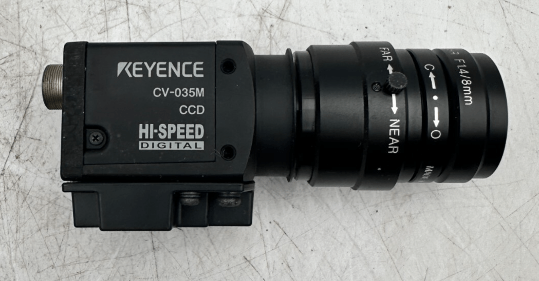 KEYENCE CV - 5001P + CA - DC21E + TELECOMMANDE + CAMERA CV - 035M CCD HI - SPEED - KLR Automation