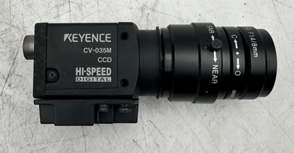 KEYENCE CV - 5001P + CA - DC21E + TELECOMMANDE + CAMERA CV - 035M CCD HI - SPEED - KLR Automation