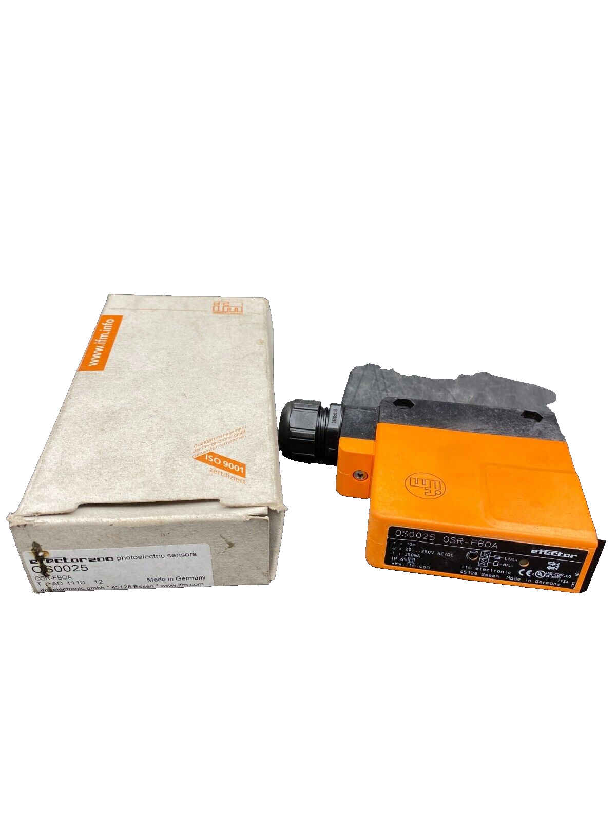 1pc x IFM OS0025 OSR-FBOA 20-250V 350mA CAPTEUR PHOTOELECTRIQUE