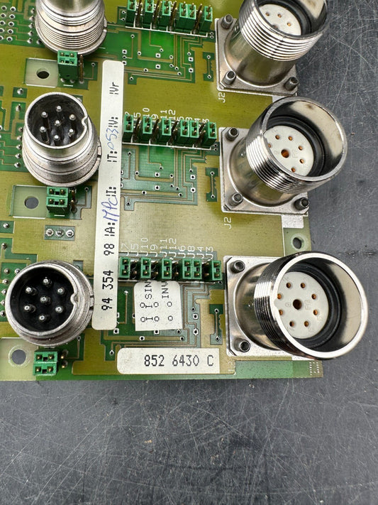 CHARMILLES Technologies RoboFil EDM PUISSANCE Circuit 852 6430 C CT8141740F - KLR Automation