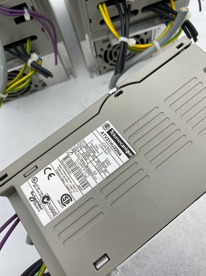 1pc x. TELEMECANIQUE ATV31HU22N4 DRIVE 2.2KW 3HP 380/500V - KLR Automation
