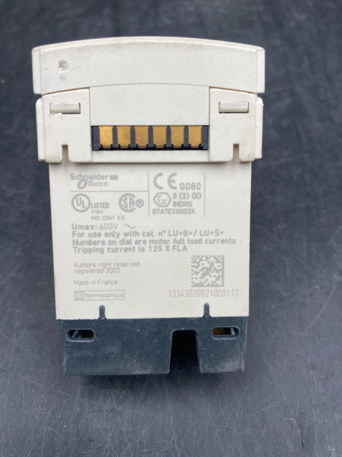 LOT OF 2 SCHNEIDER ELECTRIC LUCC05FU 110 - 240V CONTROL UNIT - KLR Automation