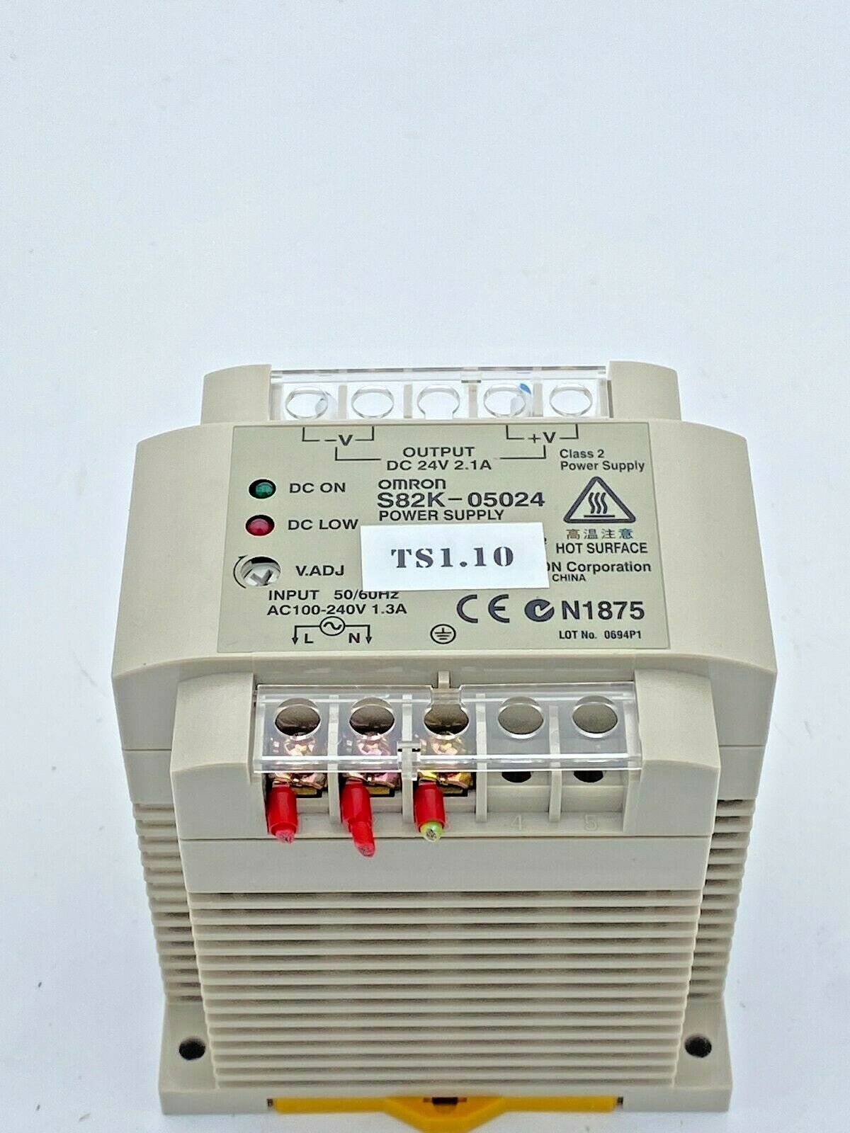 Omron S82K - 05024 Power Supply 82K05024 - KLR Automation