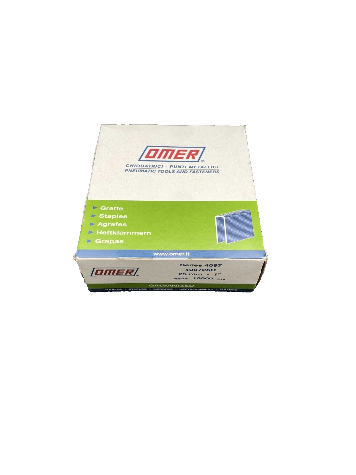 OMER SERIES 4097 409725C 25mm 1" 1000pcs x7pcs - KLR Automation