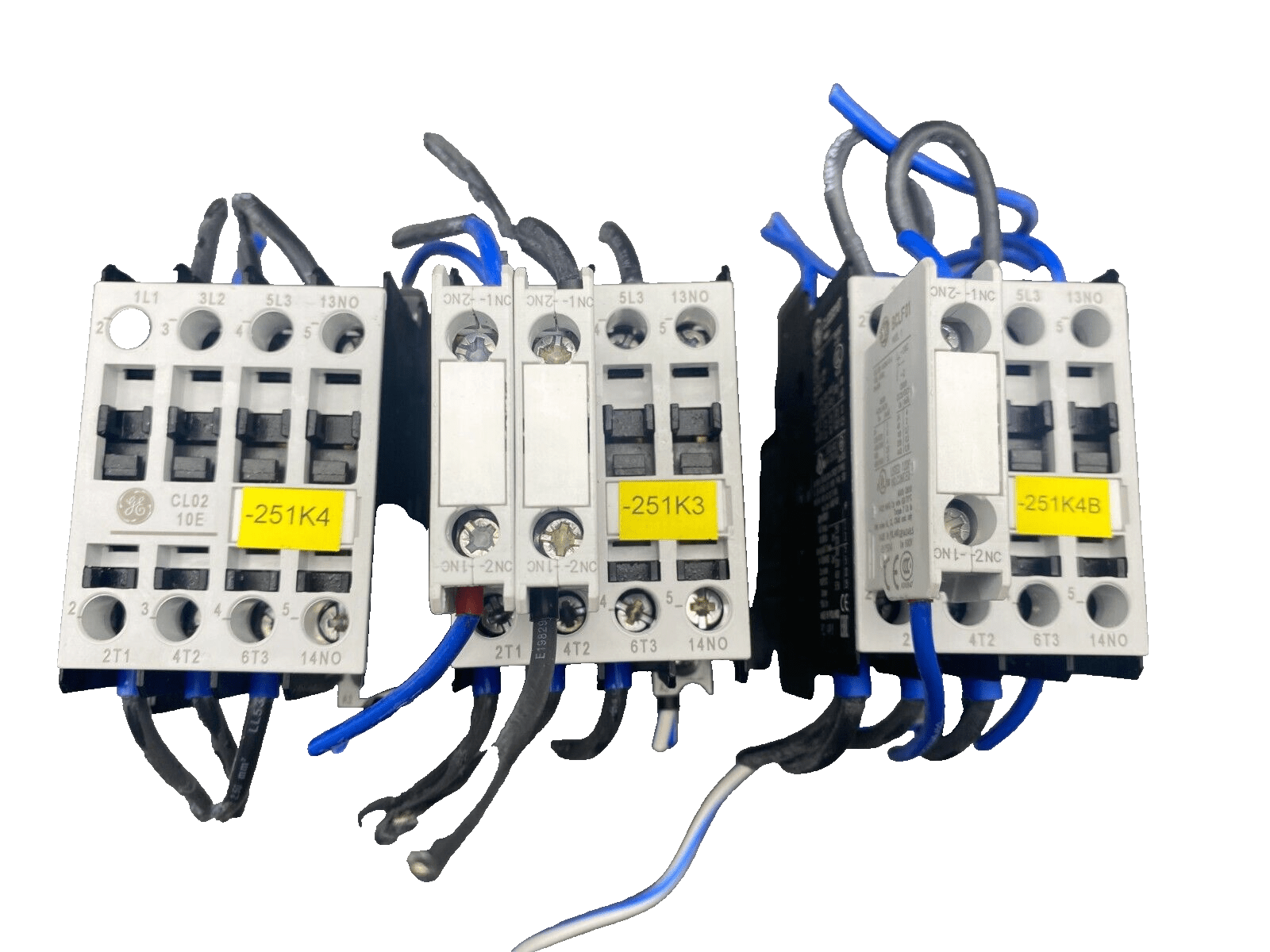 GENERAL ELECTRIC CL02D310T x2pc + CL01D310T CONTACTOR x4pc - KLR Automation