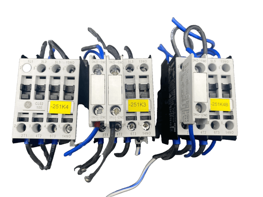GENERAL ELECTRIC CL02D310T x2pc + CL01D310T CONTACTOR x4pc - KLR Automation