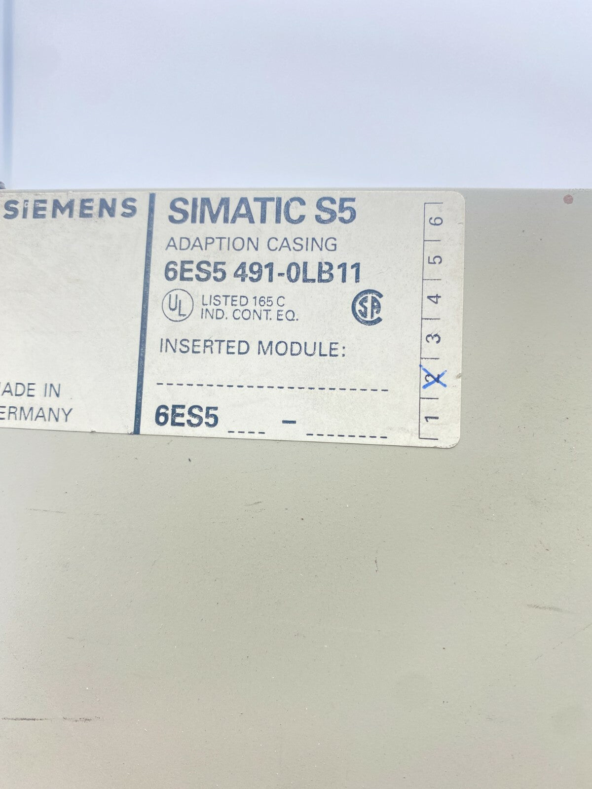 Siemens 6ES5535 - 3MA12 Tested In Good Condition - KLR Automation