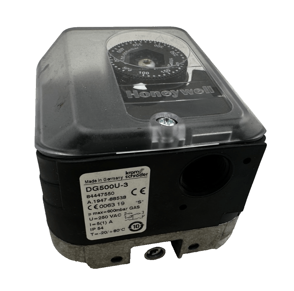KROM SCHRODER DG500U - 3 84447550 GAS PRESSURE SWITCH 100mbar - KLR Automation