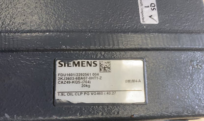 1pc x SIEMENS SIMOTICS 3 1FK7042 - 2AF71 - 1QA0 + SIEMENS 2KJ3603 - 6BA07 - 0HT1 - Z - KLR Automation