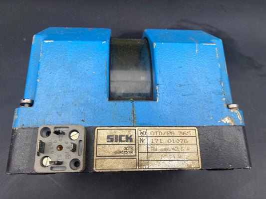 SICK OTD/EG 365 171 01076 OPTOTRAP OPTIC ELECTRONIC - KLR Automation