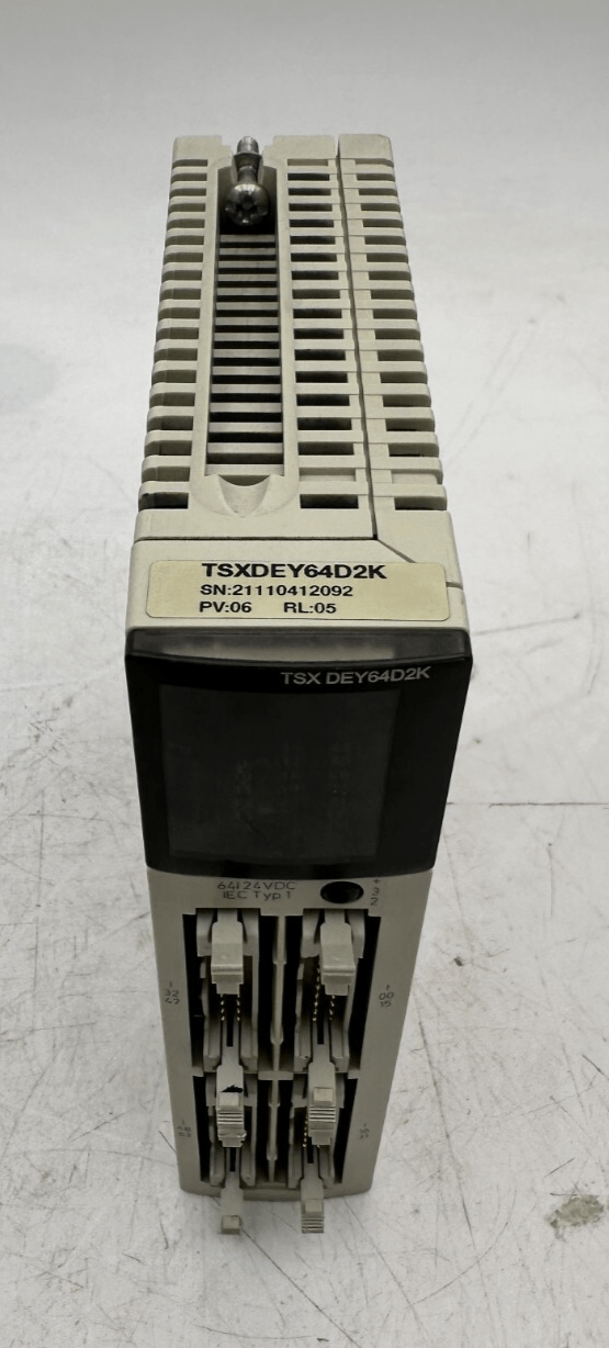 SCHNEIDER ELECTRIC TSXDEY64D2K 64I 24VDC SINK CONN - KLR Automation