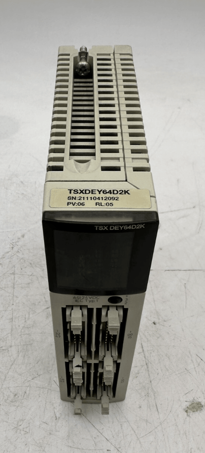 SCHNEIDER ELECTRIC TSXDEY64D2K 64I 24VDC SINK CONN - KLR Automation