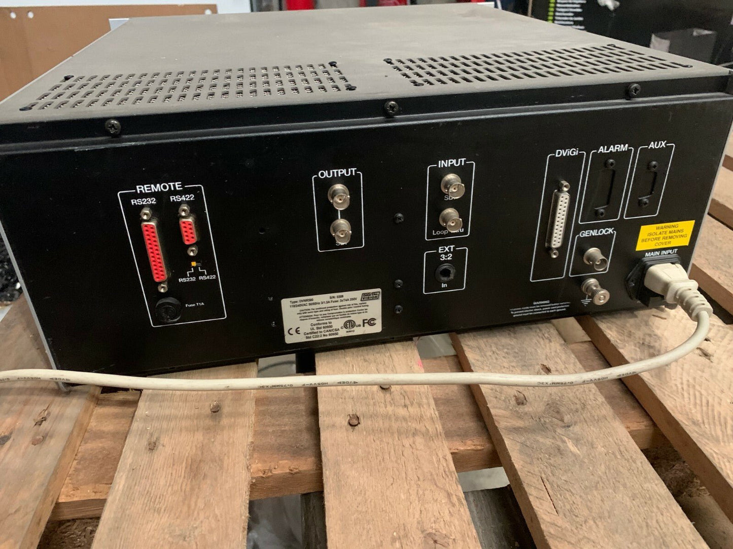 Digital Vision DVNR 500 - 422 SDTV Image Processing Workstation DVNR500 Broadcast - KLR Automation