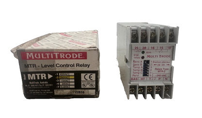 MULTITRODE MTR-2 240VAC LEVEL CONTROL RELAY