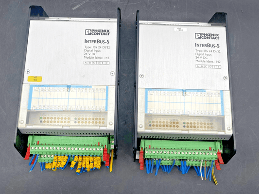 1pc x PHOENIX CONTACT INTERBUS - S IBS 24 DI/32 2784421 DIGITAL INPUT N° 142 - KLR Automation