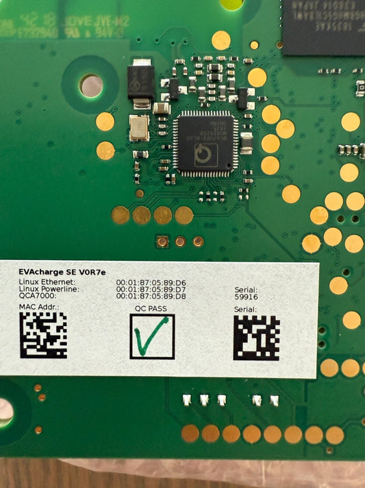 EVAcharge SE VOR7e ev - stack x 1pc card - KLR Automation