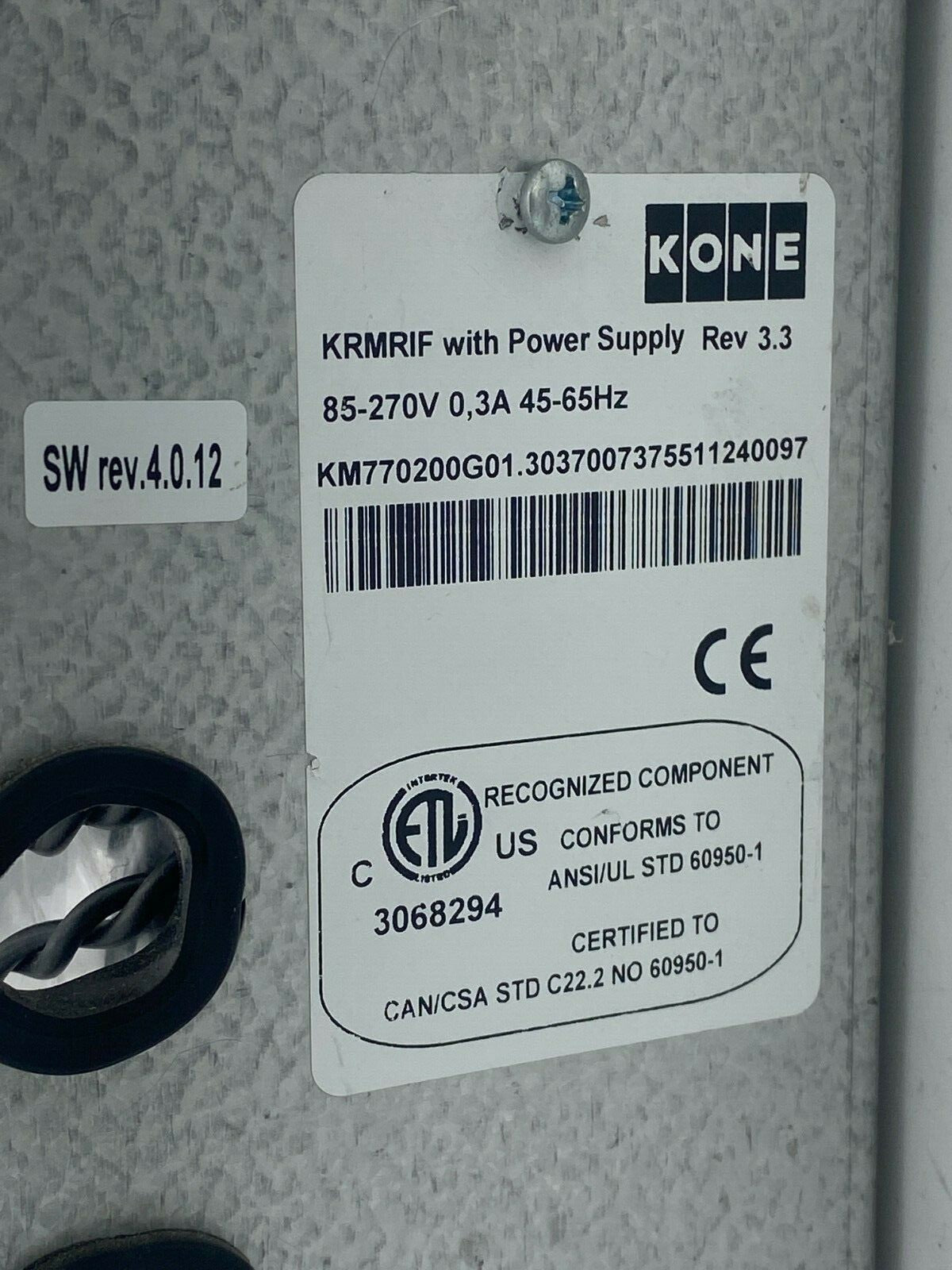 Elevator parts lift PCB Board - KRM RIF Assembly Part No: KM770200G01 KONE - KLR Automation