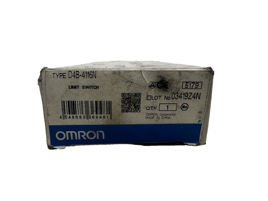 OMRON D4B - 4116N LIMIT SWITCH - KLR Automation