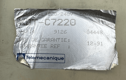 TELEMECANIQUE XBT - C7220 TERMINAL 220/240V 50/60Hz V 2.4 9126 - KLR Automation