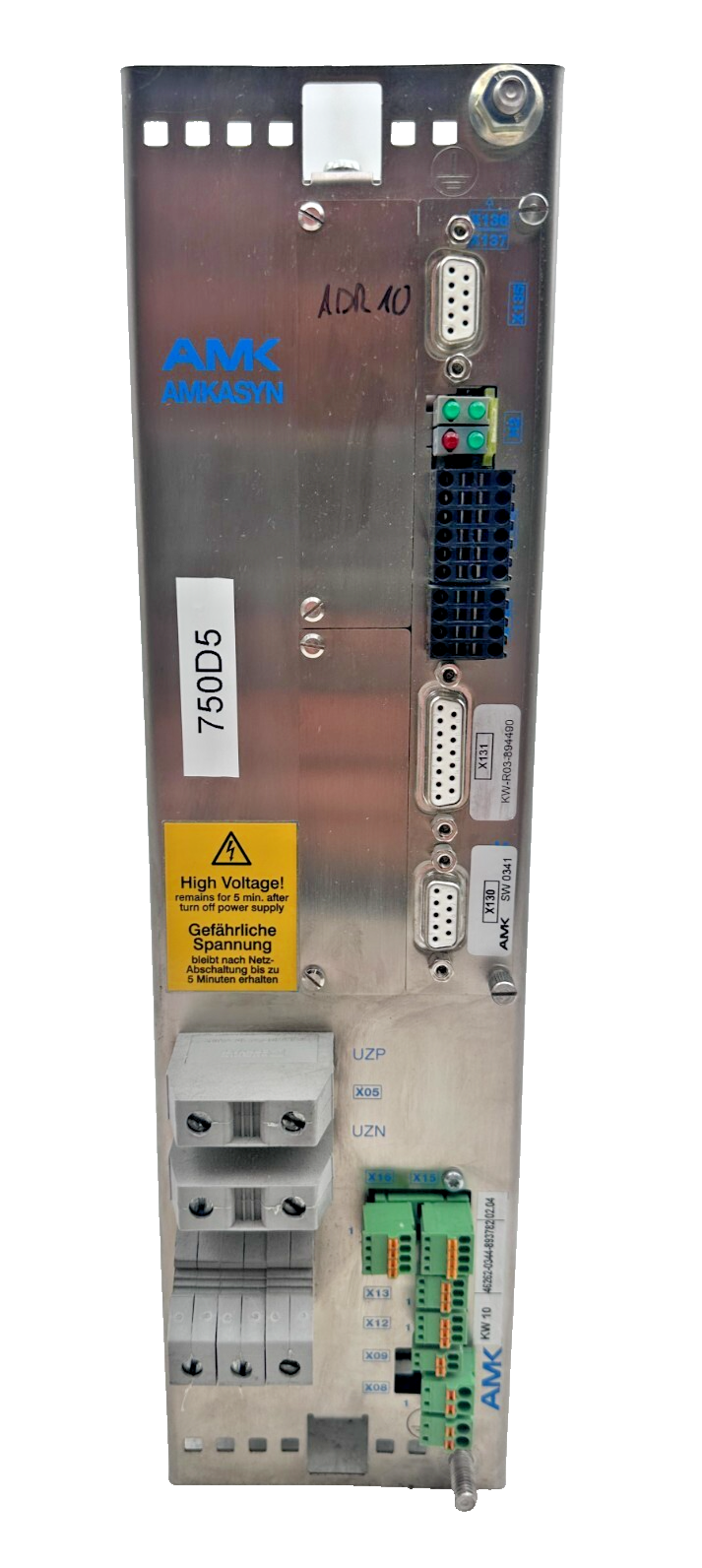 AMK AMKASYN KW 10 10kVA AVEC KW-R03 VERSION 02.04 SERVODRIVE