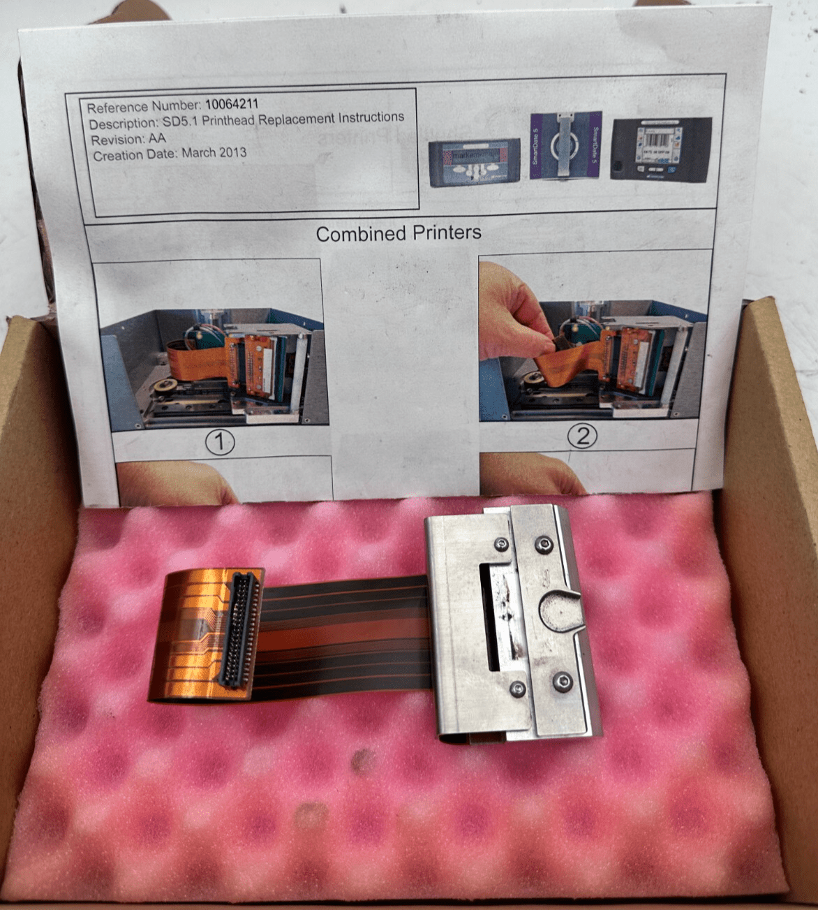 MARKEM - IMAJE ENM10053339 PRINTHEAD 53mm WIDE INTEGRATED FLEX SMART DATE - KLR Automation