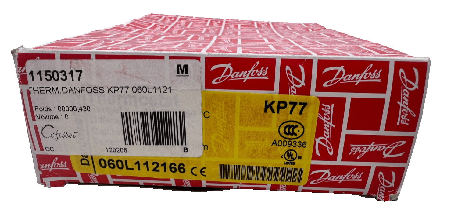 DANFOSS KP77 060L1121 1150317 TEMPERATURE SWITCH - KLR Automation
