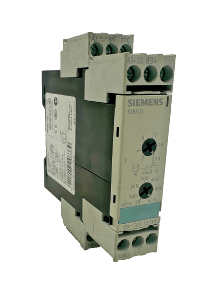 SIEMENS 3RP1560 - 1SP30 SIRIUS TIME RELAY - KLR Automation