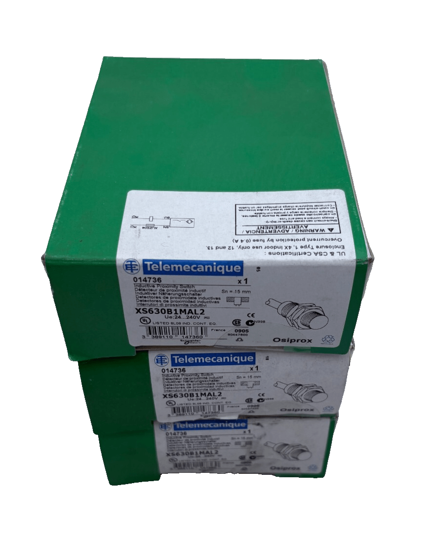 TELEMECANIQUE DETECTEUR DE PROXIMITE XS6 30B1MAL2 15mm x1 - KLR Automation