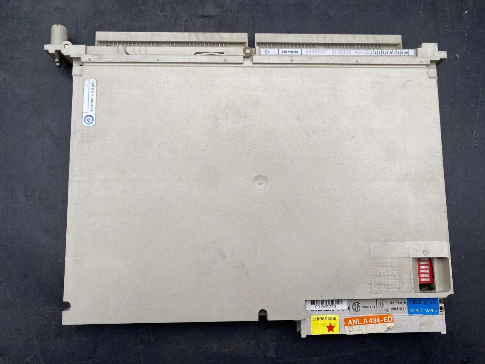 SIEMENS SIMATIC 6ES5430-4UA11 + 6ES5430-4UA12