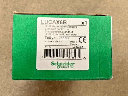 1pc x NEW SCHNEIDER ELECTRIC LUCAX6B STANDARD CONTROL UNIT - KLR Automation