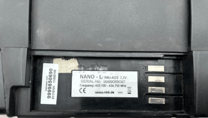 NBB NANO L SMJ - A2/2 7.2V 433.100 - 434.750 MHz CONTROL REMOTE JOYSTICK - KLR Automation