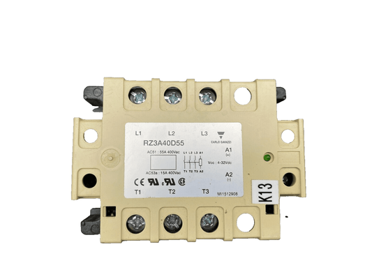 CARLO GAVAZZI RZ3A40D55 55A 400VAC / 15A 400VAC SOLID STATE RELAY x1pc - KLR Automation
